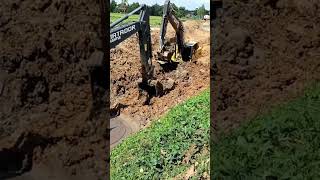 Heavy Equipment Excavator Stuck In Deep Mud Part 36