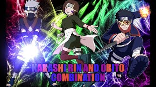 Kakashi Obito and Rin Teamwork NARUTO STORM 4