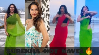 Actress Surekha Vani and Supritha Hot Dance Compilation Vertical sexy Edit | Mother Daughter Duo