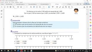 ESMATE TERCER GRADO CLASE 3.4 UNIDAD 1