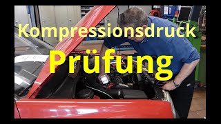 Kompressions Druck Prüfung