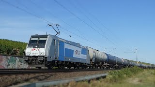 IGE 185 681 und eine BR 193 von DB Cargo in Hattenheim