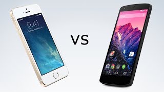 Apple iPhone 5s vs Google Nexus 5