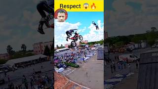 RESPECT AMAZING BIKE STUNT 😱😲••||•• PART-24 😱😱 #short #shorts #youtubeshorts