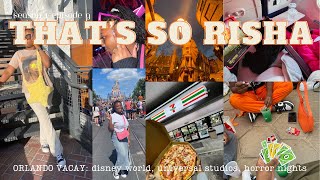 That's So Risha Ep 9 | ORLANDO VACAY: disney world, universal studios, horror nights