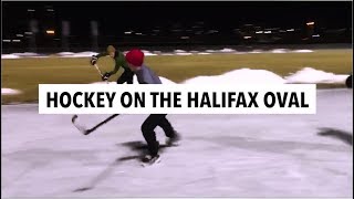 Putting a Hockey Rink inside the Halifax Oval (yes, for real)