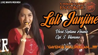 LALI JANJINE VERSI KERONCONGDUT SEPTIANA ANANTA | ENJOYMUSIC OFFICIAL