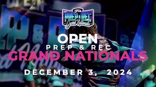 December 3, 2024 - Prep and Rec Grand Nationals Bid Reveal