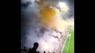 AIK - DIF | Pyro 2015 (AIK Stockholm - Djurgarden IF 10/08/15)