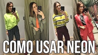 Como usar neon / cores vibrantes | #NoProvadorComNati 124