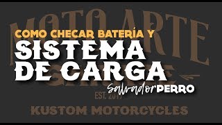 Como checar Batería y Sistema de Carga