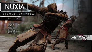 Execution Data - Nuxia | For Honor