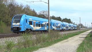 Viel los auf der Strecke Augsburg - München - Das Beste kommt am Schluß  -  AL  # 177/004/023