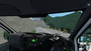 Assetto Corsa - Ford Transit Van - Tianmen Mountain Downhill