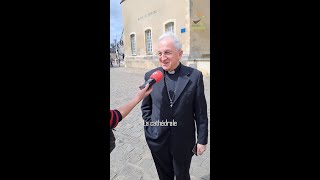 Mgr Celestino Migliore, nonce apostolique, et les 700 ans de la Dédicace de la cathédrale de Bourges