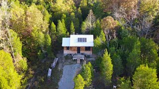 Getting Creative With DC Lighting and Finishing the Loft Ceiling | Off Grid Cabin Build