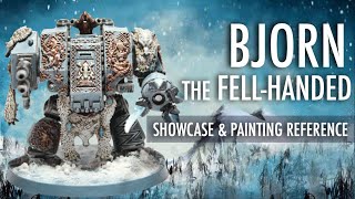 Bjorn The Fell Handed Space Wolves Dreadnaught Showcase & Painting Reference Warhammer 40K