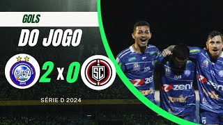 IGUATU 2 × 0 SANTA CRUZ DE NATAL GOLS SÉRIE D 2024