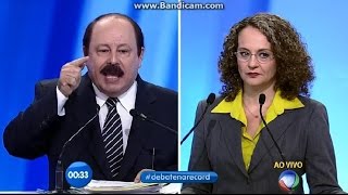 Levy Fidelix Responde a Luciana Genro - Debate Presidencial.