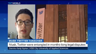 Prof. Dr. Dennis-Kenji Kipker on TRT World: Elon Musk fires top executives after taking over Twitter