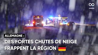 De fortes chutes de neige paralysent la circulation en Bavière