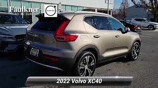 Certified 2022 Volvo XC40 Inscription, East Petersburg, PA N2784025