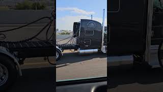 Super clean black 389 strolling through Phoenix, AZ