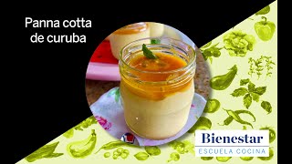 Panna cotta de curuba