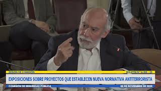 Senador Flores por adquisición de avión para la PDI.