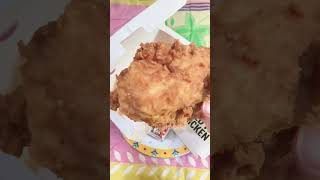 KFC Original Fried Chicken 🍗 #mukbang #food #asmr