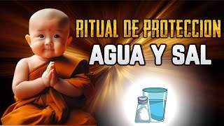 PODEROSO RITUAL de RIQUEZA con AGUA y SAL Marina | Sabiduría Budista | BUDA | RITUAL | Sal marina |