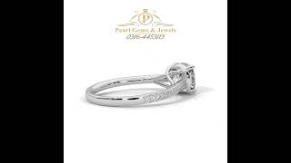 Solitaire Gold Ring 20 By Pearl Gems and Jewels