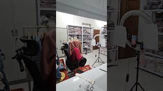 Jualan baju anak cara baru, live streaminh