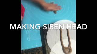 Making Gingerbread Siren Head and  Octopus