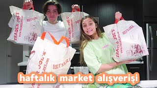 SAĞLIKLI MARKET ALIŞVERİŞİ! Bir haftada neler yiyorum?