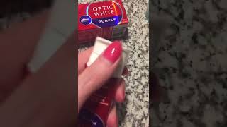 Purple tooth 🦷 paste 😬 🪥 review #shorts