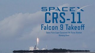 SpaceX CRS 11 Rocket Launch