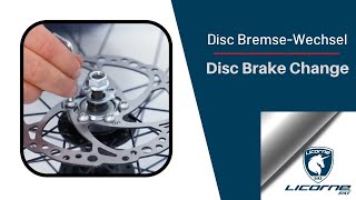 Licorne Bike Disc-Bremse-Wechsel (Licorne Bike Disc Brake Change)