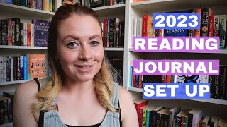 2023 Reading Journal Set Up + Flip Through || Starting A New Journal!