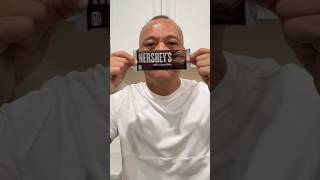 👂🏻ASMR HERSHEY'S MILK CHOCOLATE BAR CANDY AND EATING SOUNDS👂🏻#funny #comedy #asmr