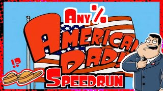 American Dad SpeedRun Any% (0:13.206) SLIPPERS TRICK EXPLAINED