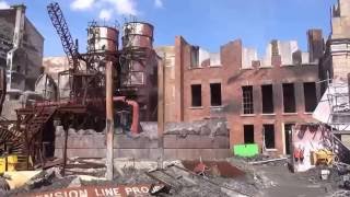 Tram tour fire spitting dragon in a well disneyland paris 2016