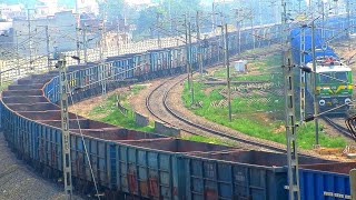 Train Returning Back ? (illusion) Complete U-Turn TRAIN | Indian Railways