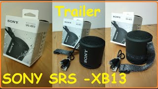 Trailer altavoz inalámbrico SONY SRS - XB13