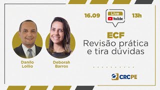 ECF - Revisão prática e tira dúvidas