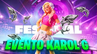 CONCIERTO DE KAROL G EN DIRECTO EVENTO MSB DE FORTNITE TEMPORADA 4 CAPITULO 5