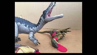 Baryonyx Gets the Munchies Stop Motion