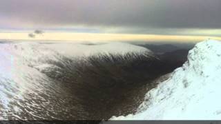 Ski tour scotland, Creag Meagaidh, Munro,  loch laggan, Easy Gully,