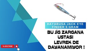 Zargana İçin En Başarılı Jig (Bonusu Levrek !) / Hayabusa Jack Eye Finder 5 Gr.