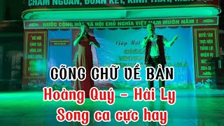 CÕNG CHỮ VỀ BẢN - Thầy giáo vùng cao song ca cùng cô giáo miền xuôi cực hay